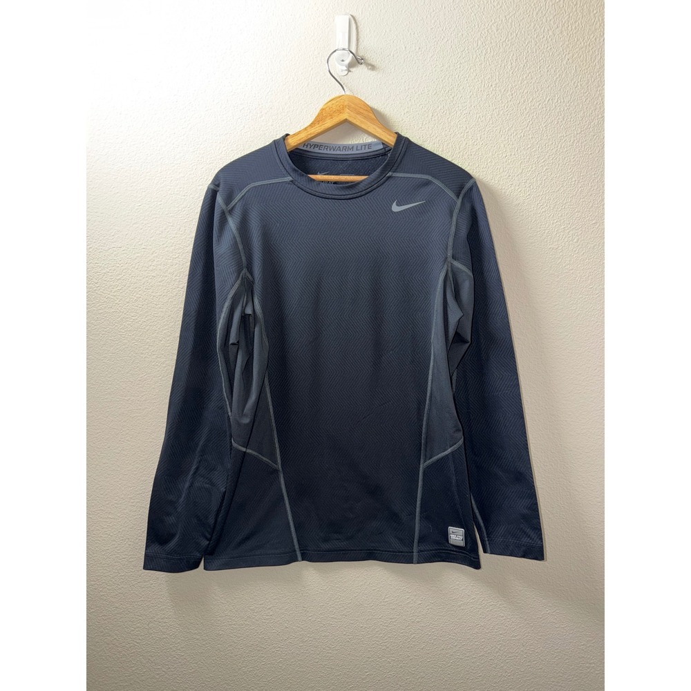 Men's Nike Pro Hyperwarm Long Sleeve Shirt Size Medium